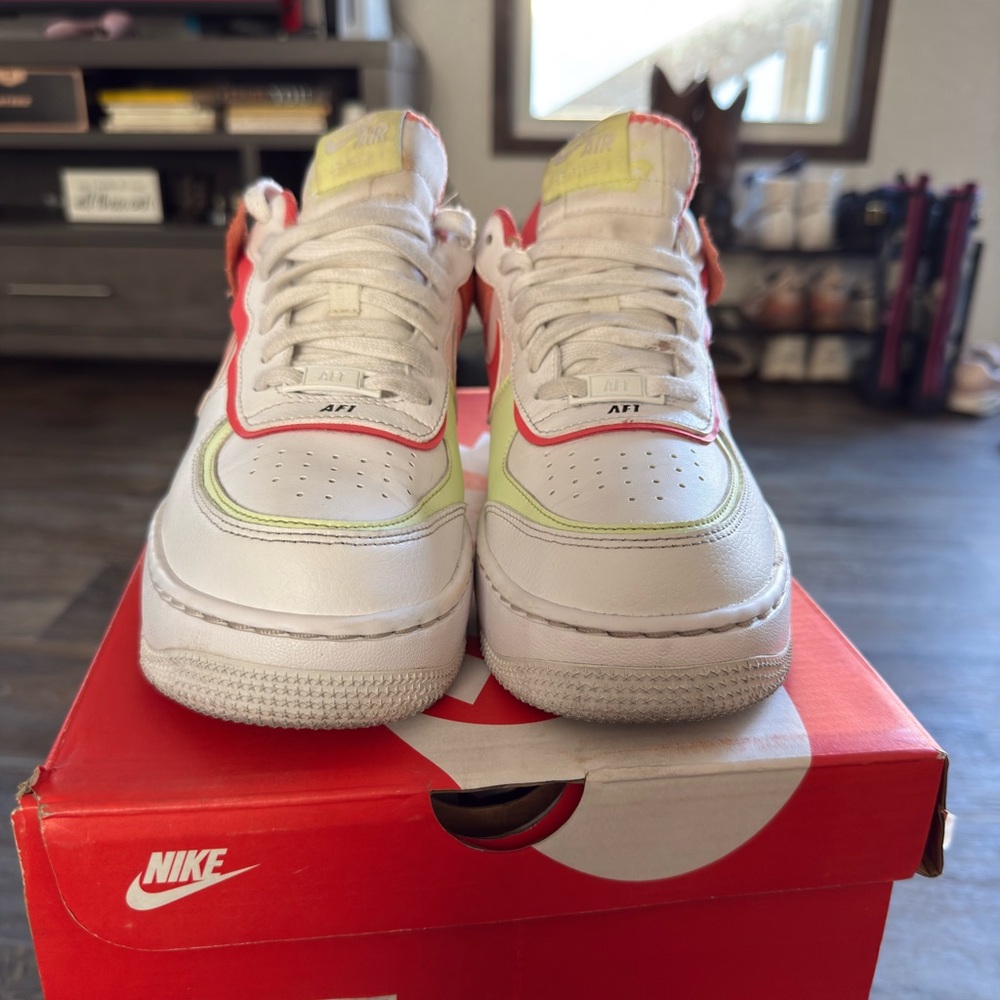 Nike Air Force 1 Women's White Magic Ember Size 9